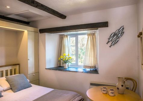 The bedroom at Tack Room, Blagberry