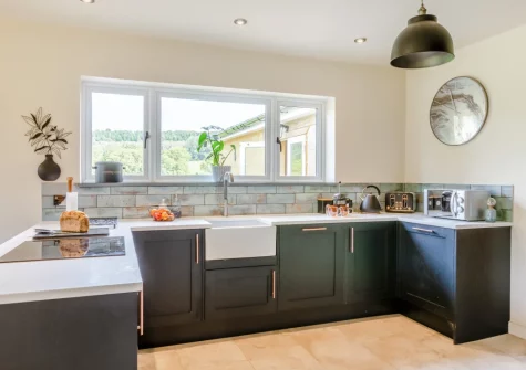 The kitchen at Tale Head, Broadhembury