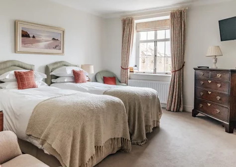 Bedroom #5 at Tamar Hall, Paynter's Cross