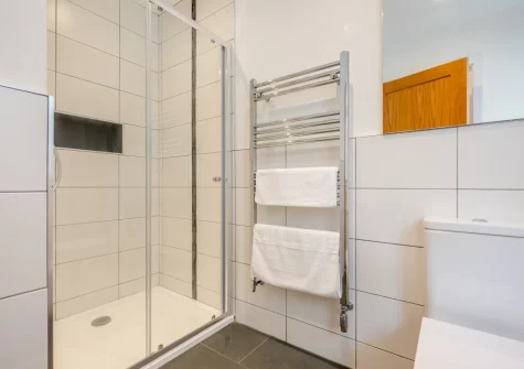 Bedroom #2 en-suite shower room at Tamar, St Merryn