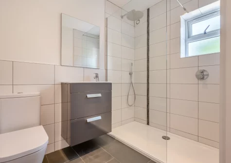 Bedroom #4 en-suite shower room at Tamar, St Merryn