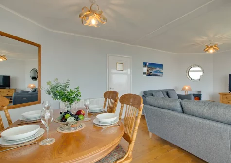 The dining area at Tamarind, Porthleven