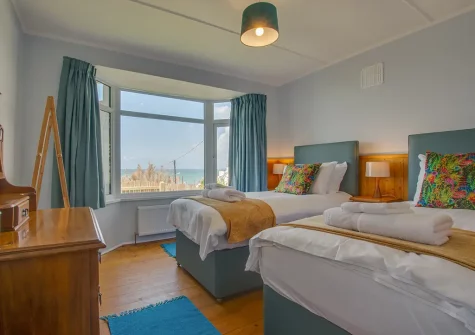 Bedroom #2 at Tamarind, Porthleven