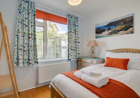 Bedroom #3 at Tamarind, Porthleven