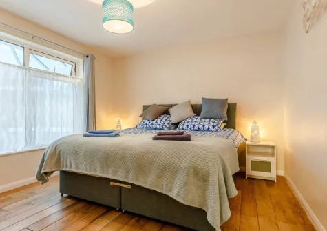 Bedroom #2 at Tamarisk, Downderry