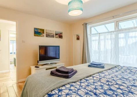 Bedroom #2 at Tamarisk, Downderry