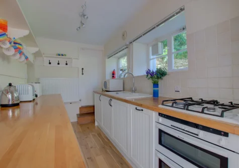 The kitchen at Tamarisk, Mousehole