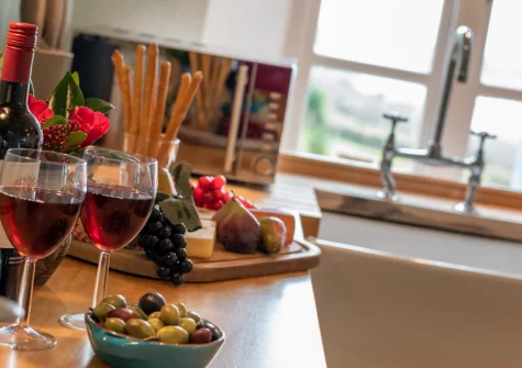 The kitchen at Tanglewood Cottage, Bere Alston
