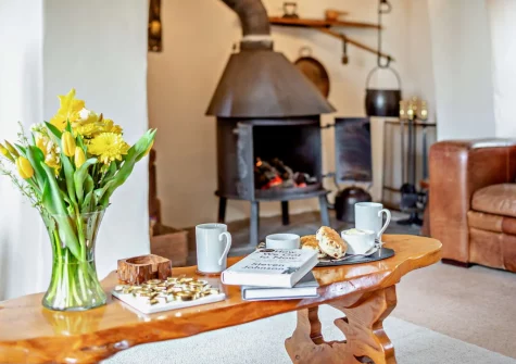 The living room at Tawnawood, Fletchersbridge
