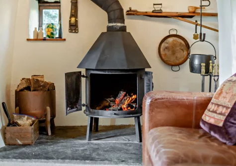The living room at Tawnawood, Fletchersbridge