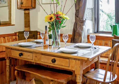 The dining area at Tawnawood, Fletchersbridge