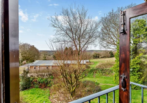 The view from the first floor landing at Tawnawood, Fletchersbridge