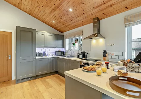 The kitchen at Tawny Owl, Winnard's Perch