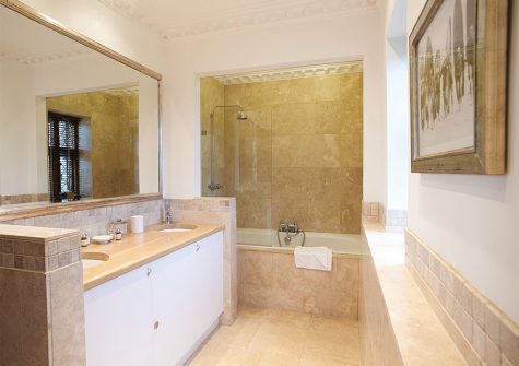 Bedroom #2 en-suite at Tawstock Castle, Tawstock