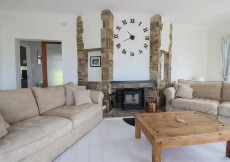 The living area at Templeton, Trenance