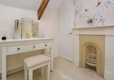 Bedroom #1 at Thatch View Cottage, Roborough