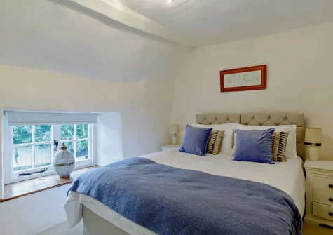 Bedroom #2 at Thatch View Cottage, Roborough