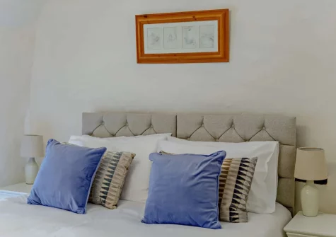 Bedroom #2 at Thatch View Cottage, Roborough