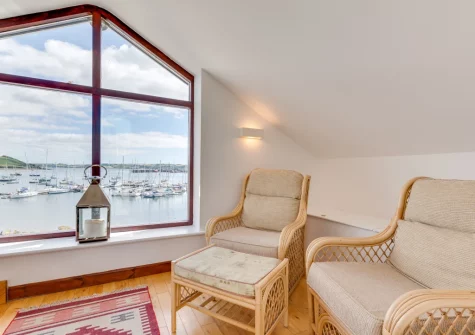 The sun room at The Anchorage, Falmouth