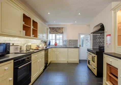 The kitchen at The Anchorage, Instow