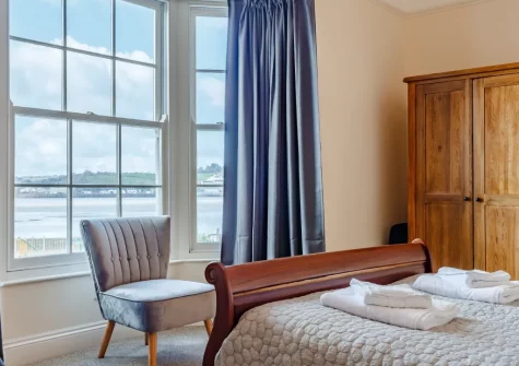 Bedroom #1 at The Anchorage, Instow