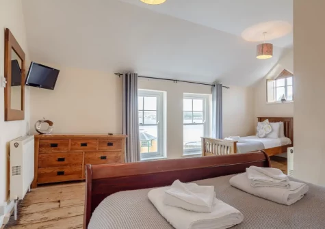 Bedroom #3 at The Anchorage, Instow