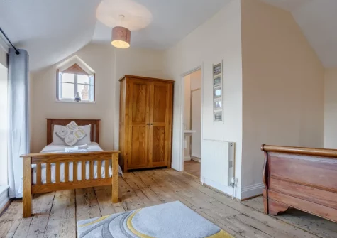 Bedroom #3 at The Anchorage, Instow