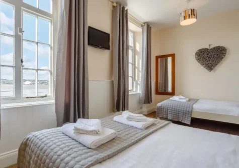 Bedroom #4 at The Anchorage, Instow