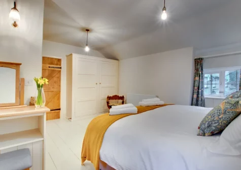 Bedroom #1 at The Ancient Cottage, Looe