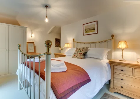 Bedroom #2 at The Ancient Cottage, Looe
