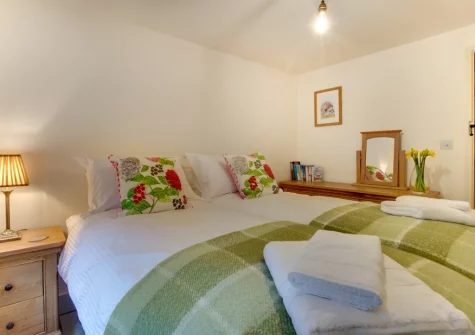 Bedroom #4 at The Ancient Cottage, Looe