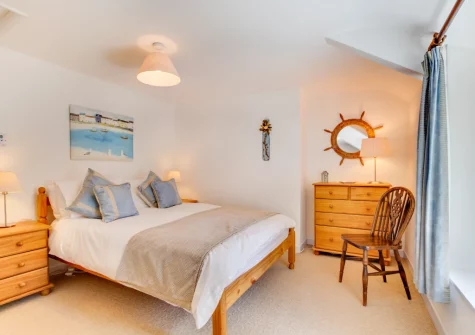 Bedroom #1 at The Aviaries, St Teath