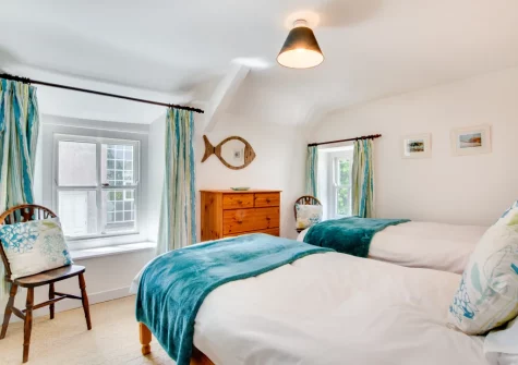 Bedroom #2 at The Aviaries, St Teath