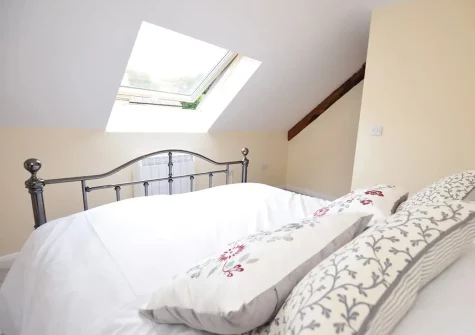 Bedroom #1 at The Barn, Moules Farm, Berrynarbor