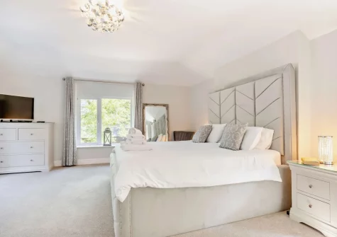 Bedroom #1 at The Barton, Martinhoe