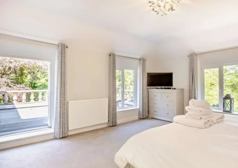 Bedroom #1 at The Barton, Martinhoe