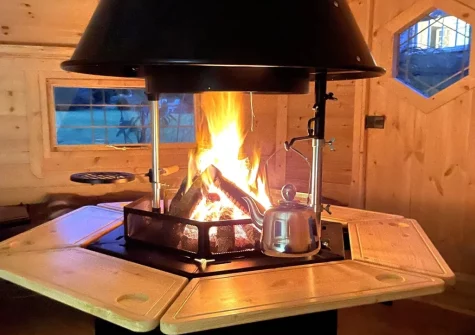 Enjoy the traditional Kota lodge when you stay at The Barton, Martinhoe