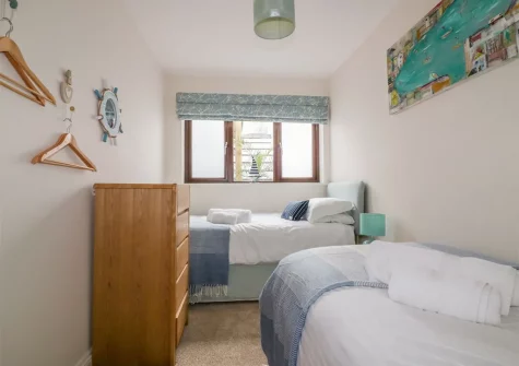 Bedroom #2 at The Beach Hut, Crantock