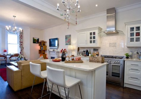 The kitchen at The Beacon at Harbour Lights, Brixham