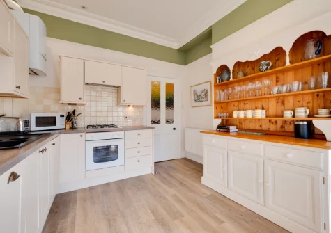 The kitchen at The Belvedere, Beer