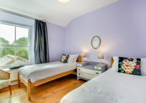 Bedroom #3 at The Blue House, Penzance