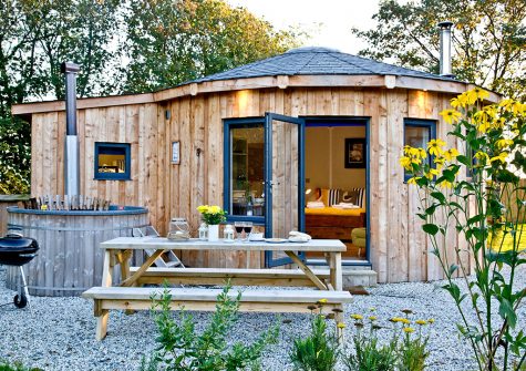 Outside The Boat House Roundhouse, East Thorne, Kilkhampton
