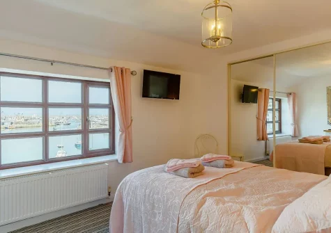 Bedroom #1 at The Boat Yard, Brixham