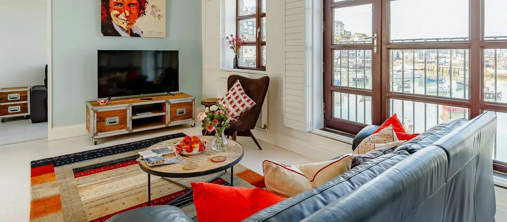 The Boat Yard, Brixham is a stylish harbourside retreat with stunning marina views and modern comforts. Enjoy a private terrace perfect for al fresco dining, three comfortable bedrooms, and prime location for exploring Devon's coastal treasures.