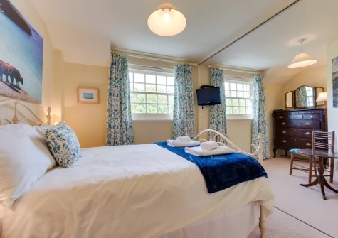 Bedroom #1 at The Boathouse, Little Petherick