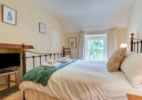 Bedroom #2 at The Boathouse, Little Petherick