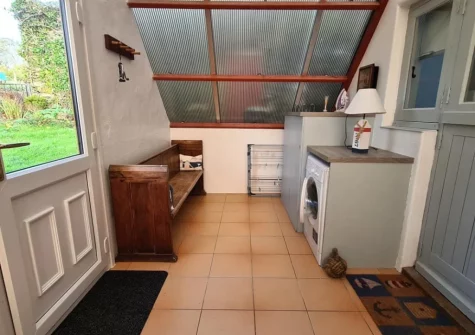 The utility room at The Boathouse, St Mawes