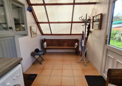 The utility room at The Boathouse, St Mawes