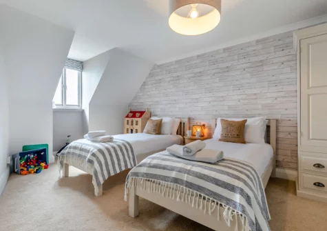Bedroom #2 at The Bolt Hole at Admiralty Court, Looe
