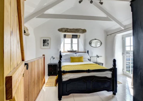 Bedroom #1 at The Byre, Sennen